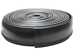 Flexy Flare Heavy Duty Extra Wide Rubber Fender Extensions; 4.25-Inch x 50-Foot Roll (Universal; Some Adaptation May Be Required)