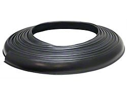 Flexy Flare Heavy Duty No-Lip Rubber Fender Extensions; 2.50-Inch x 50-Foot Roll (Universal; Some Adaptation May Be Required)