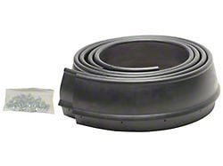 Flexy Flare Heavy Duty Rubber Fender Extensions; 2.50-Inch x 58-Inch (Universal; Some Adaptation May Be Required)