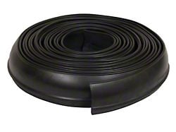Flexy Flare Standard Duty Rubber Fender Extensions; 2.50-Inch x 50-Foot Roll (Universal; Some Adaptation May Be Required)