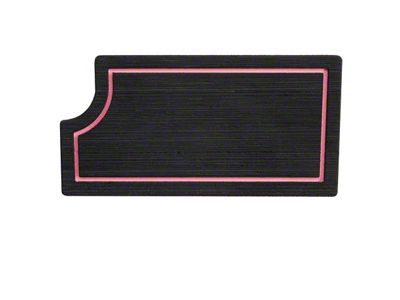 Foam QI Phone Charger Insert; Black/Pink (16-23 Tacoma)