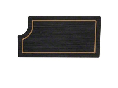 Foam QI Phone Charger Insert; Black/Tan (16-23 Tacoma)