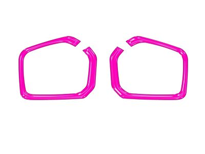Fog Light Accent Trim; Hot Pink (16-23 Tacoma Limited, SR, SR5)