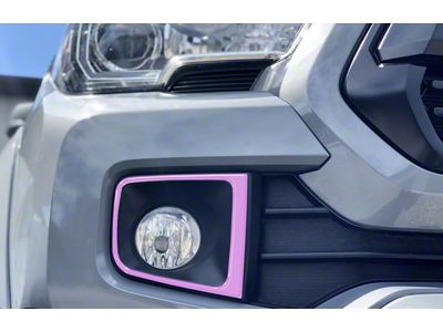 Fog Light Accent Trim; Lavender Purple (16-23 Tacoma TRD Off-Road, TRD Sport)