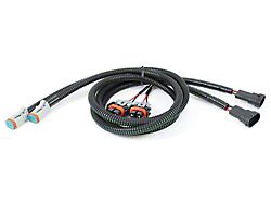 Fog Light Wiring Adapters; H11 to Deutsch/H11 Dual (12-23 Tacoma)