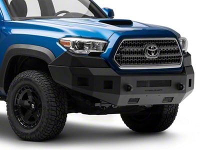 Fortis Front Bumper; Textured Black (16-23 Tacoma)