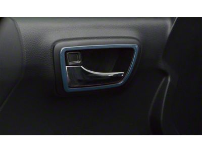 Front Door Handle Surround Accent Trim; Cavalry Blue (16-23 Tacoma)