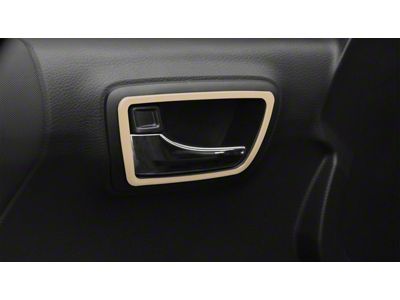 Front Door Handle Surround Accent Trim; Quicksand Tan (16-23 Tacoma)