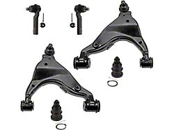 Front Lower Control Arms with Upper Ball Joints and Outer Tie Rods (05-15 5-Lug Tacoma)