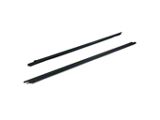 Front Outer Belt Weatherstrip Kit; Driver and Passenger Side (05-15 Tacoma Regular Cab)