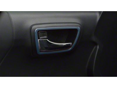 Front and Rear Door Handle Surround Accent Trim; Cavalry Blue (16-23 Tacoma Access Cab)