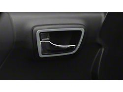 Front and Rear Door Handle Surround Accent Trim; Cement Gray (16-23 Tacoma Double Cab)