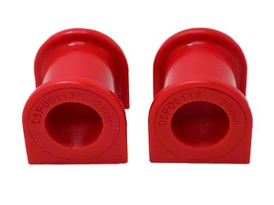 Front Sway Bar Bushings; Red (05-13 4WD Tacoma Base)