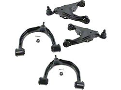 Front Upper and Lower Control Arms with Ball Joints (05-15 Tacoma Pre Runner; 05-15 4WD Tacoma)