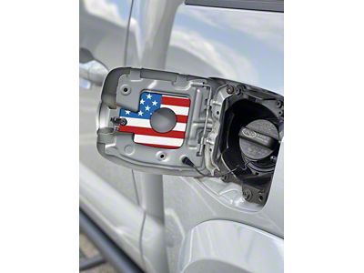 Gas Cap Holder; American Flag (16-23 Tacoma)