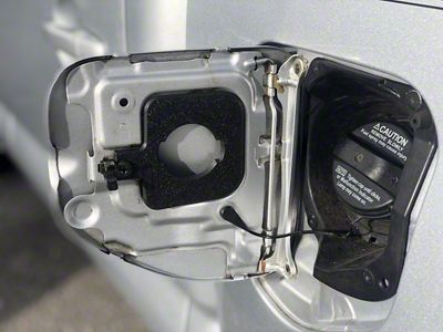 Gas Cap Holder; Black (05-15 Tacoma w/ 5-Foot Bed)
