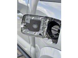Gas Cap Holder; Raw Carbon Fiber (16-23 Tacoma)