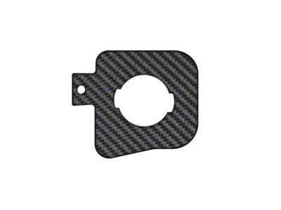 Gas Cap Holder; Raw Carbon Fiber (05-15 Tacoma w/ 6-Foot Bed)