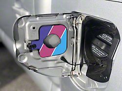 Gas Cap Holder; TRI-Color Purple/Pink Blue (05-15 Tacoma w/ 5-Foot Bed)