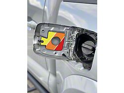 Gas Cap Holder; Tri-Color (16-23 Tacoma)