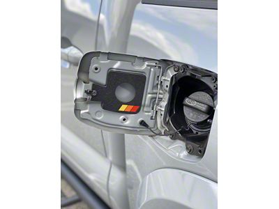 Gas Cap Holder; Tri-Color V2 (16-23 Tacoma)