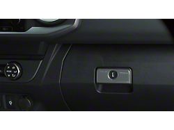 Glove Box Handle Accent Trim; Cement Gray (16-23 Tacoma)