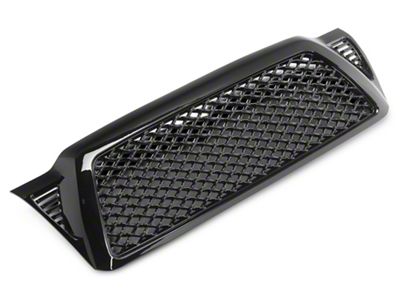 Grille; Mesh Main; Gloss Black (05-11 Tacoma)