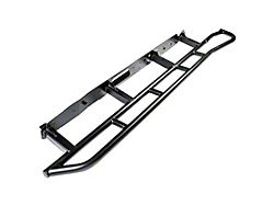 HD Rock Sliders; Black (05-23 Tacoma Double Cab w/ 6-Foot Bed)