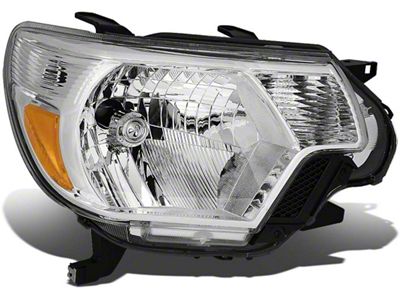 OE Style Headlight; Black Housing; Clear Lens; Passenger Side (12-15 Tacoma)
