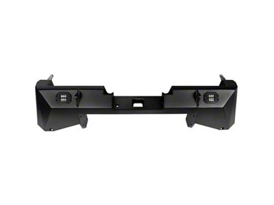 High Clearance Dual Swing-Out Bumper; Black (05-15 Tacoma)