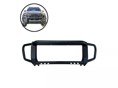 High Runner Front Bumper Guard; Black (24-26 Tacoma)