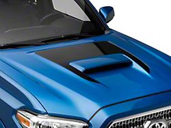 SEC10 Hood Decal; Gloss Black (16-23 Tacoma)