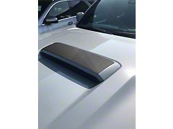 Hood Scoop Overlay; Domed Carbon Fiber (16-23 Tacoma)