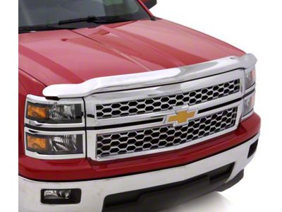 Hood Shield; Chrome (16-23 Tacoma)