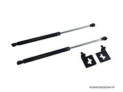 Hood Strut Kit; Black (05-15 Tacoma)