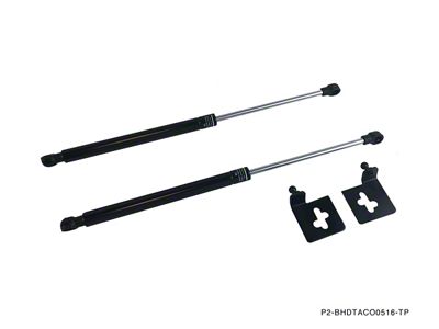 Hood Strut Kit; Black (05-15 Tacoma)