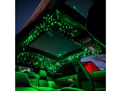 Hyper Pro RGBW Starlight Headliner; 1100-Fibers (Universal; Some Adaptation May Be Required)