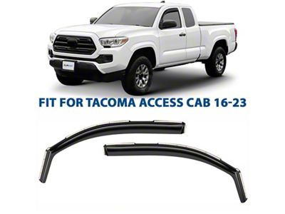in-Channel Window Deflectors (16-23 Tacoma Access Cab)
