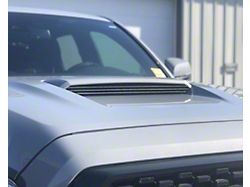Inner Hood Scoop Line Accent; Magnetic Gray Metallic (16-23 Tacoma)