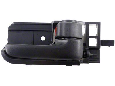 Interior Door Handle; Front Right and Rear Right; Texture Black; Plastic (05-15 Tacoma Double Cab)