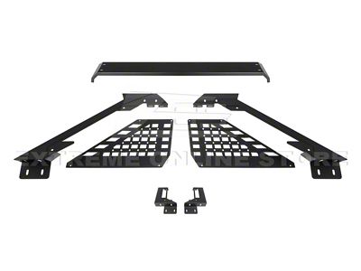 JDM Factory Style Bed Sport Roll Bar; Textured Black (24-25 Tacoma)