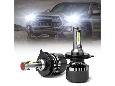 Knight Star LED Headlight Conversion Kit; H4 (05-15 Tacoma)