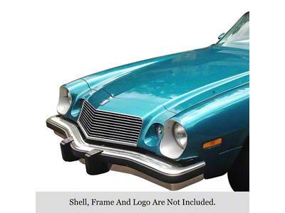 Laser Cut Sheet Upper Replacement Grille; Black (16-17 Tacoma w/o Front Sensor)