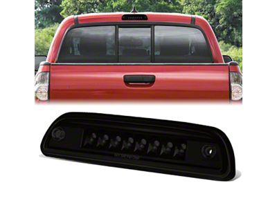 LED Third Brake Light; Black Smoked (05-15 Tacoma; 16-23 Tacoma Access Cab)