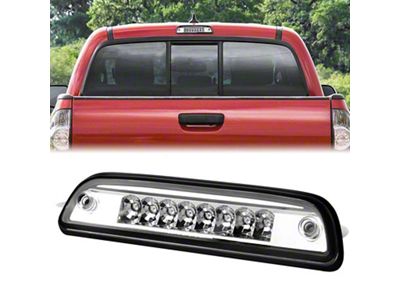 LED Third Brake Light; Chrome (05-15 Tacoma; 16-23 Tacoma Access Cab)