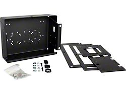 Locking Steel Door Bed Compressor Box Mount without Compressor; Passenger Side (05-23 Tacoma)