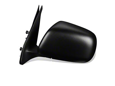 Manual Non-Heated Mirror; Driver Side; Textured Black (05-11 Tacoma)