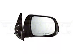 Manual Non-Heated Side Mirror; Passenger Side; Black (12-15 Tacoma)