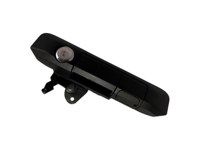 Tacoma Manual Tailgate Lock Handle with Bolt Codeable Lock; Black (05 ...