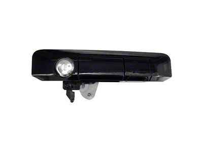 Manual Tailgate Lock Handle with Bolt Codeable Lock; Nautical Blue Metallic (05-15 Tacoma)